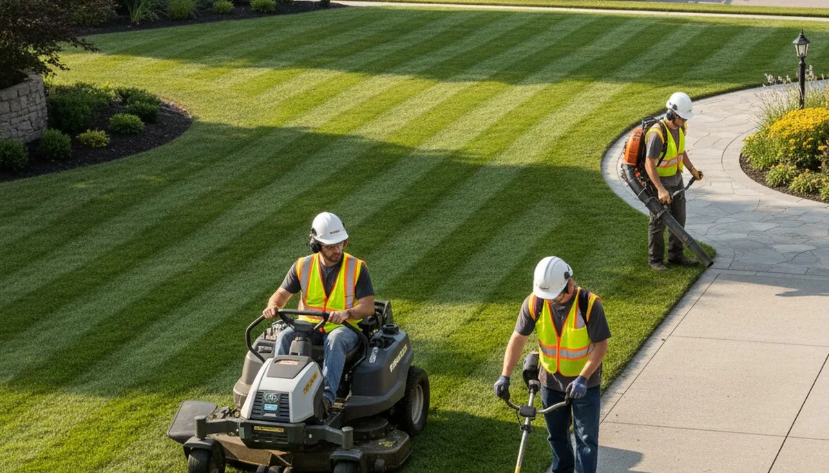 Lawn care service in Troy, NY for healthier grass and a cleaner-looking yard